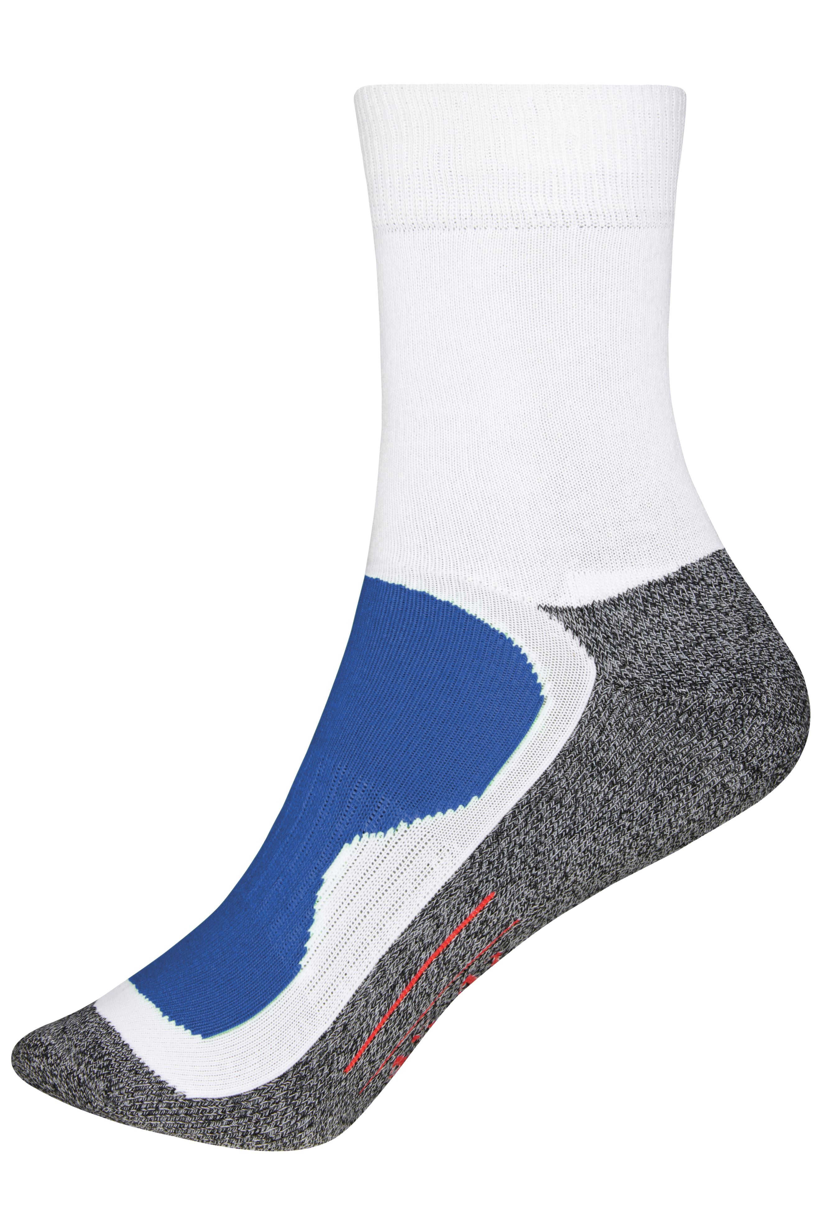 James & Nicholson Sportsocken white/royal