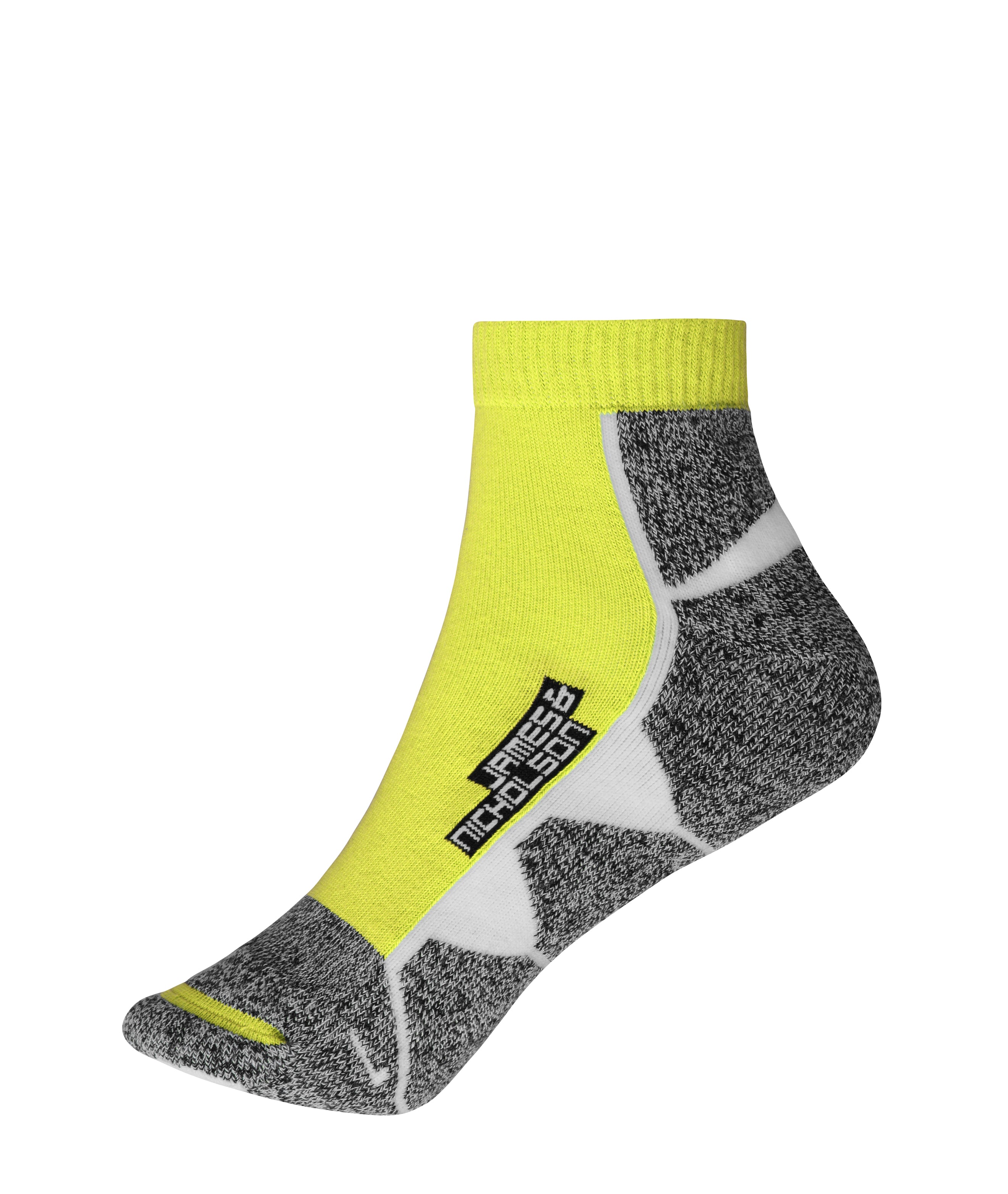 James & Nicholson kurze Sportsocken bright-yellow/white
