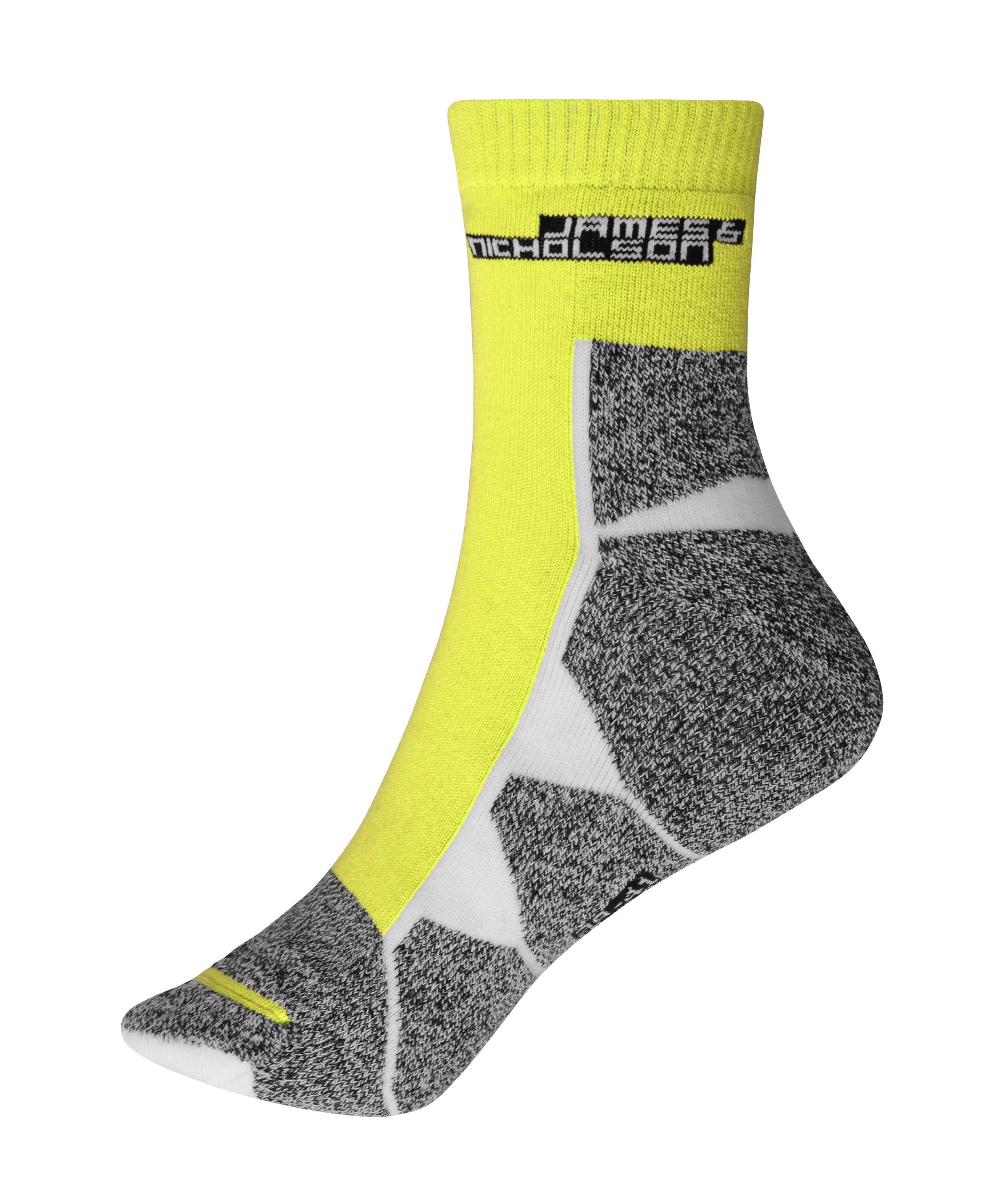 James & Nicholson Sportsocken bright-yellow/white
