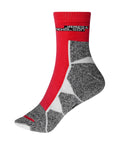 James & Nicholson Sportsocken red/white