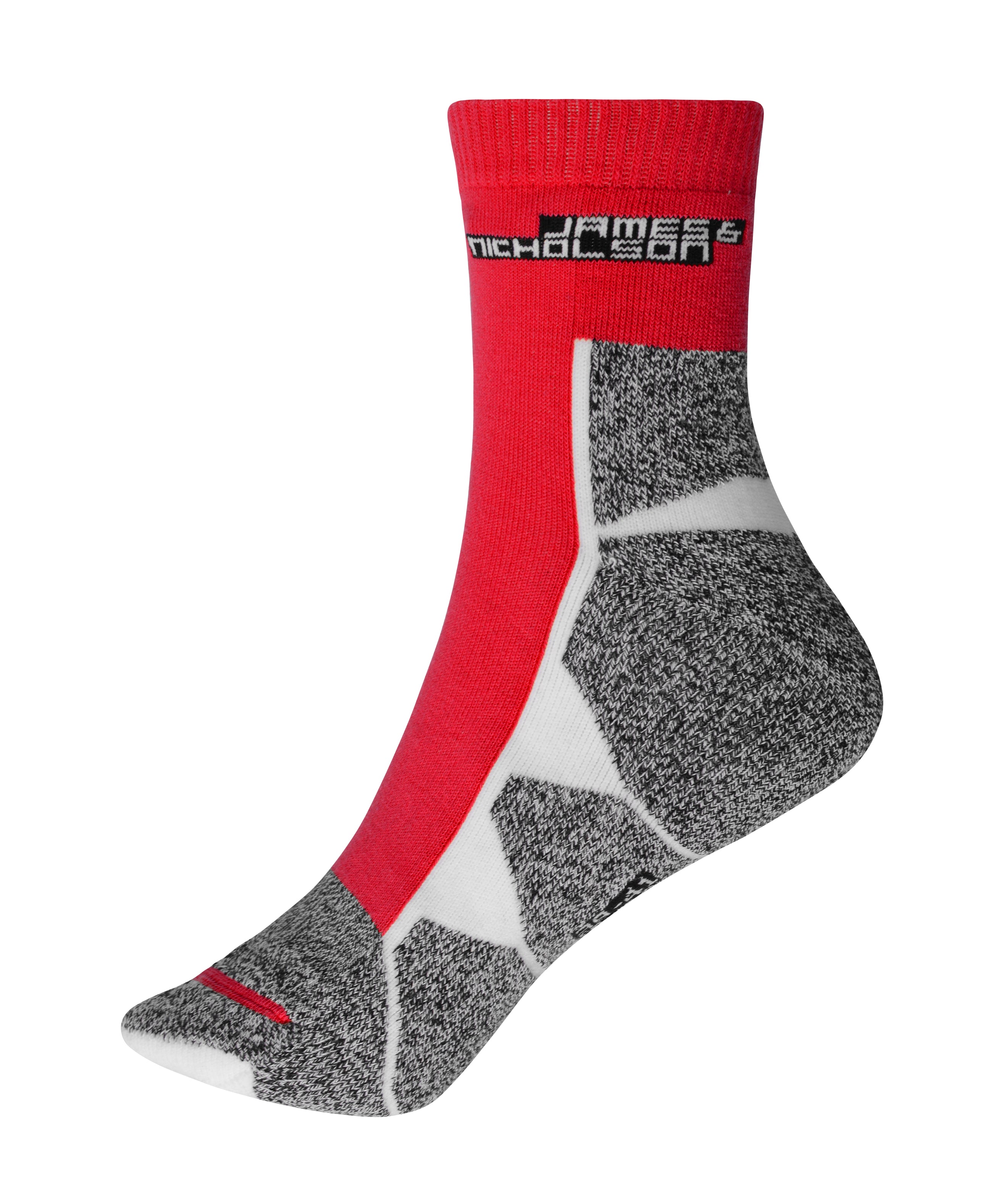 James & Nicholson Sportsocken red/white