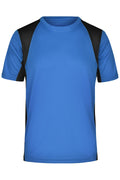 James & Nicholson Herren Laufshirt Topcool royal/black