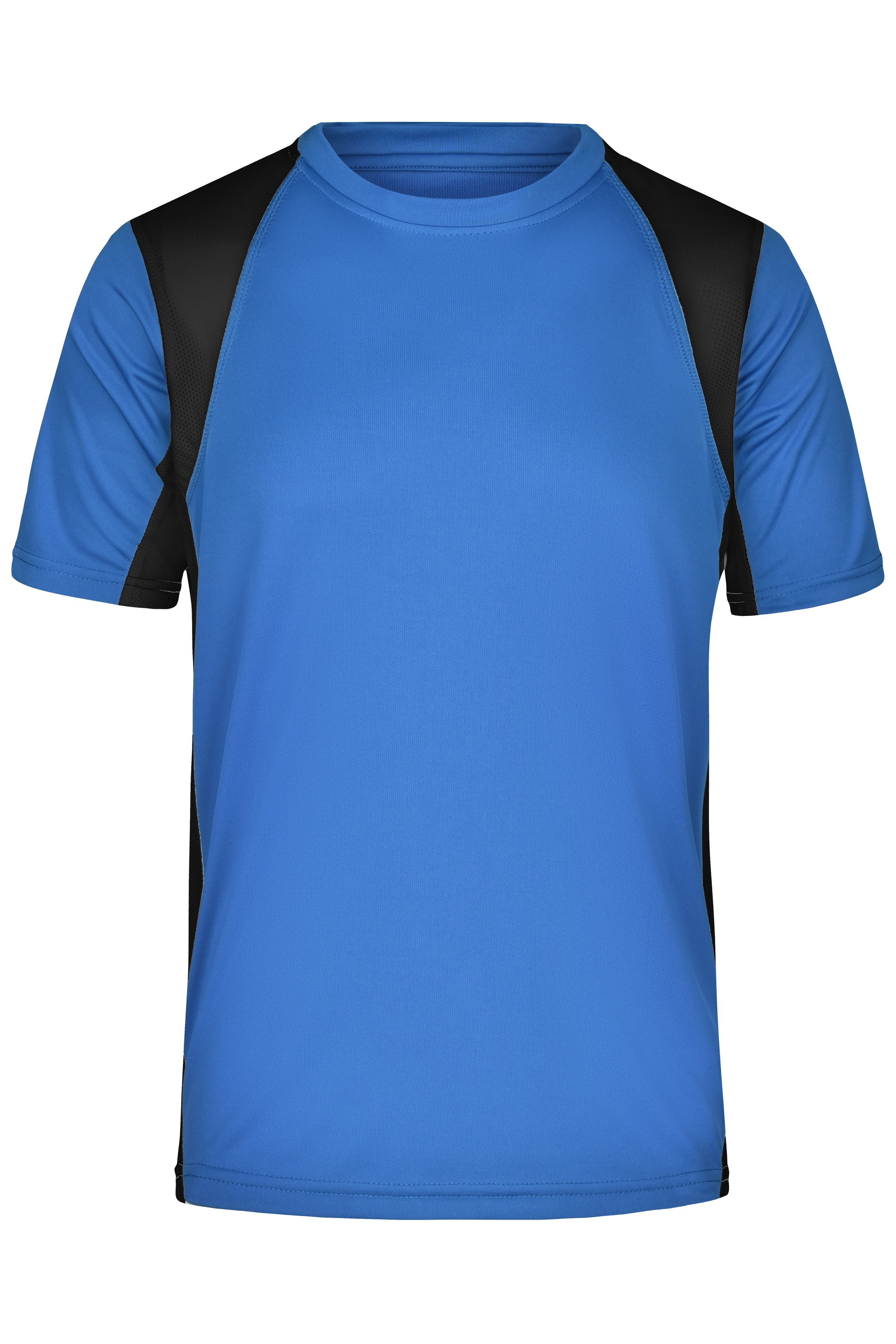 James & Nicholson Herren Laufshirt Topcool royal/black