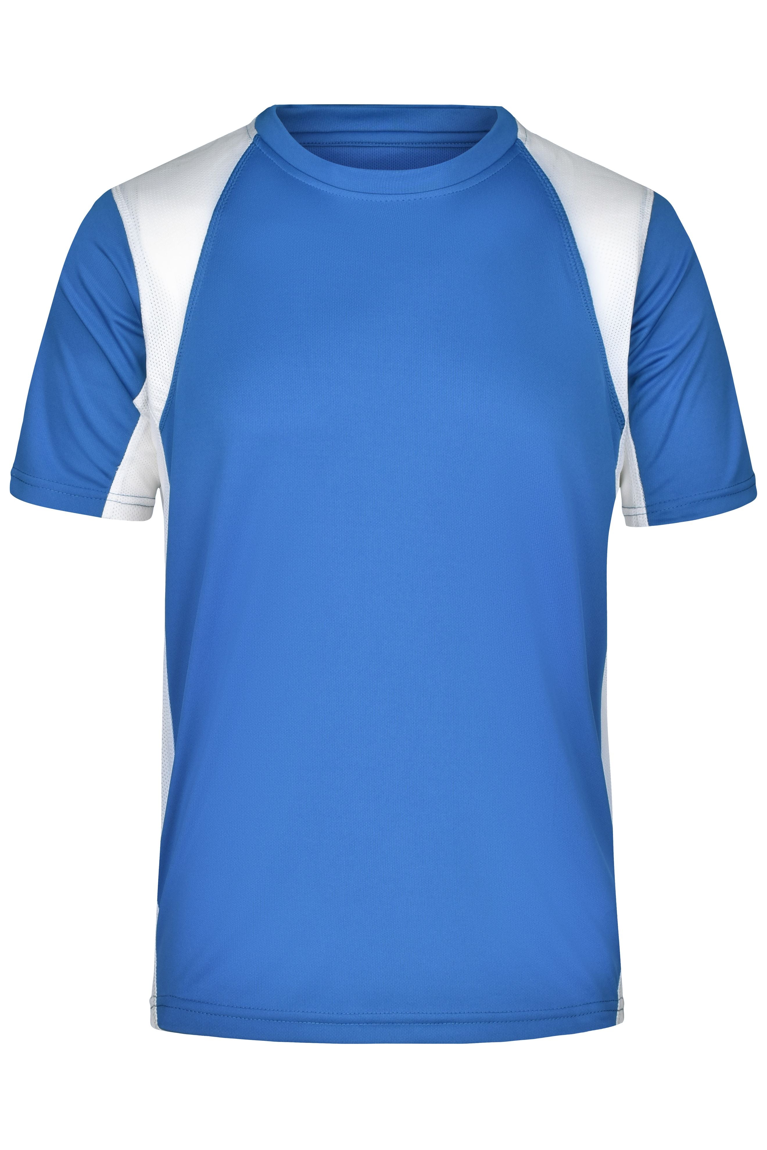 James & Nicholson Herren Laufshirt Topcool royal/white