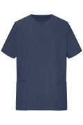 James & Nicholson Elastischer Herren Kasack mit V-Ausschnitt navy