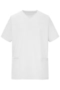 James & Nicholson Elastischer Herren Kasack mit V-Ausschnitt white