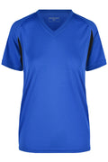 James & Nicholson Damen Laufshirt Topcool royal/black