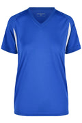 James & Nicholson Damen Laufshirt Topcool royal/white