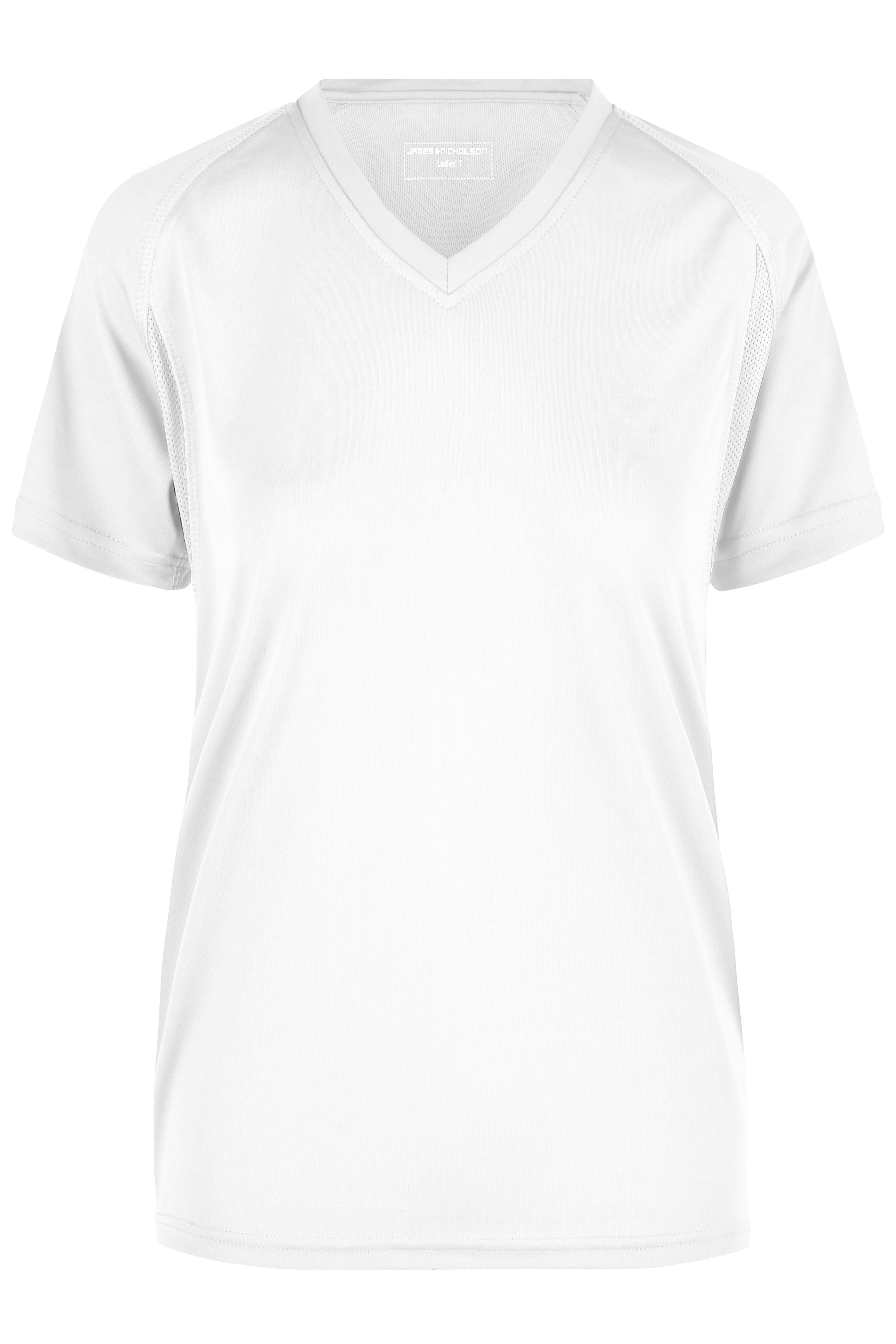 James & Nicholson Damen Laufshirt Topcool white/white