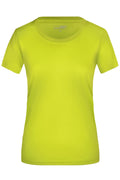 James & Nicholson Damen Aktiv T-Shirt acid-yellow