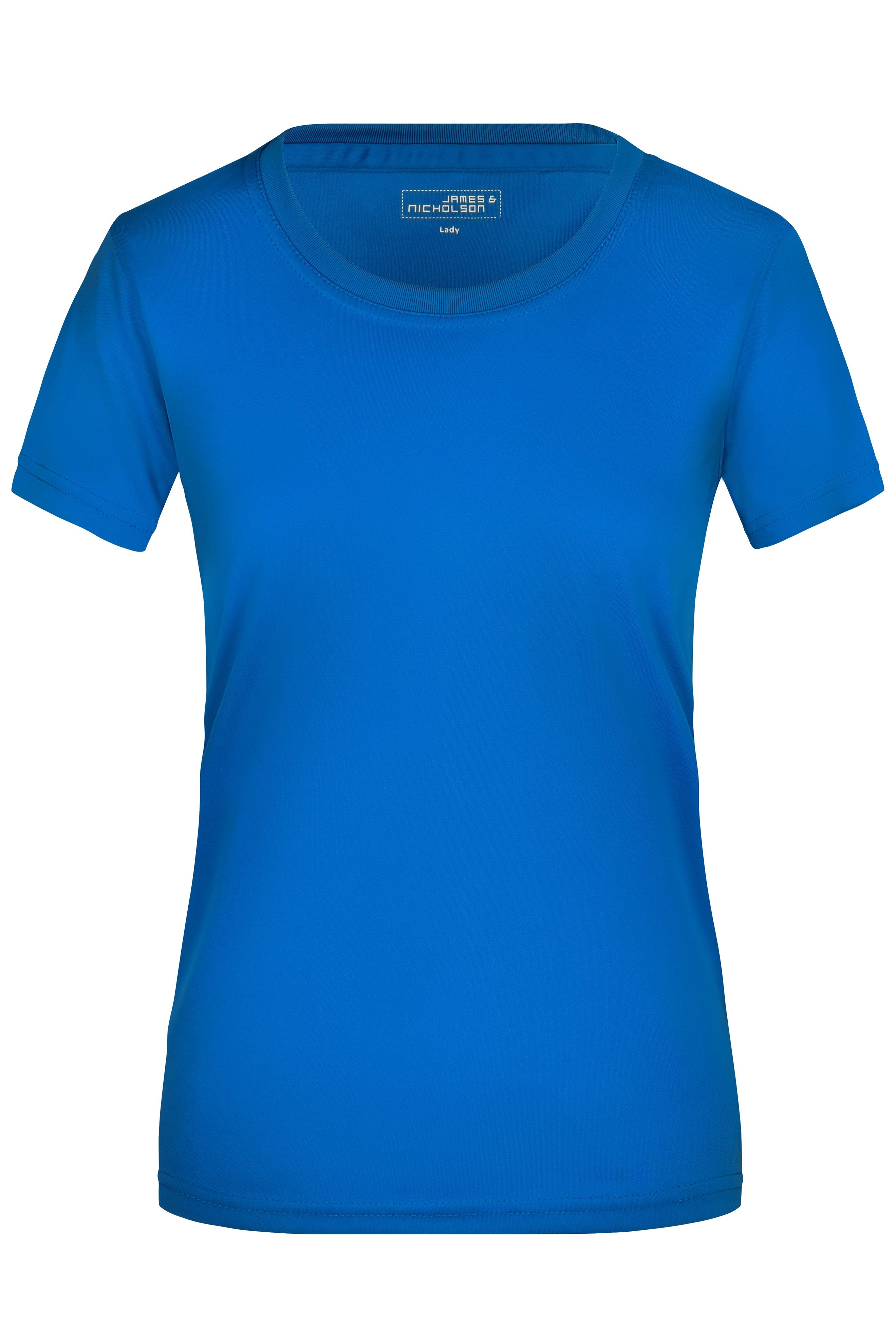 James & Nicholson Damen Aktiv T-Shirt royal