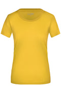 James & Nicholson Damen Aktiv T-Shirt yellow