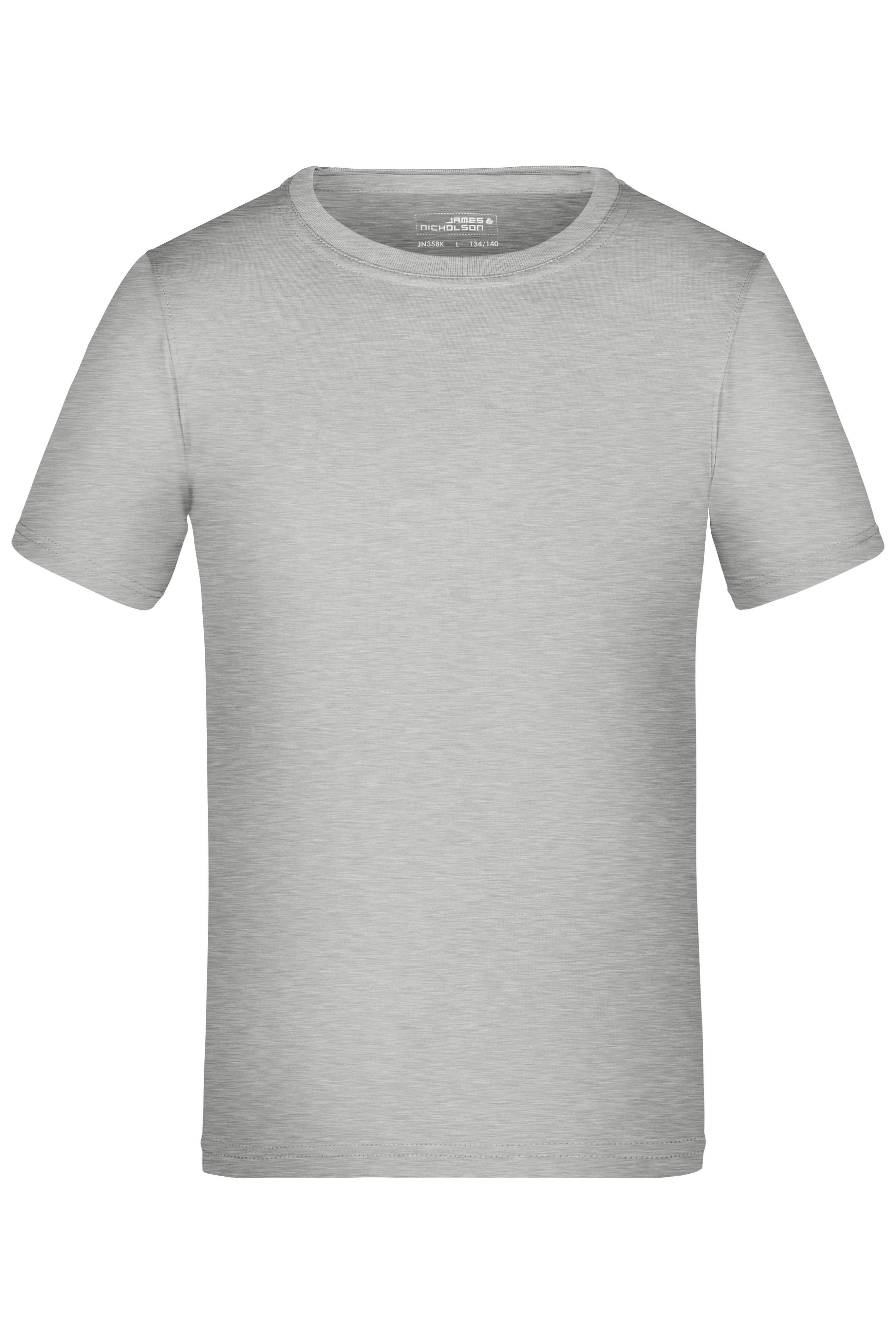 James & Nicholson Kinder Active T-Shirt light-melange
