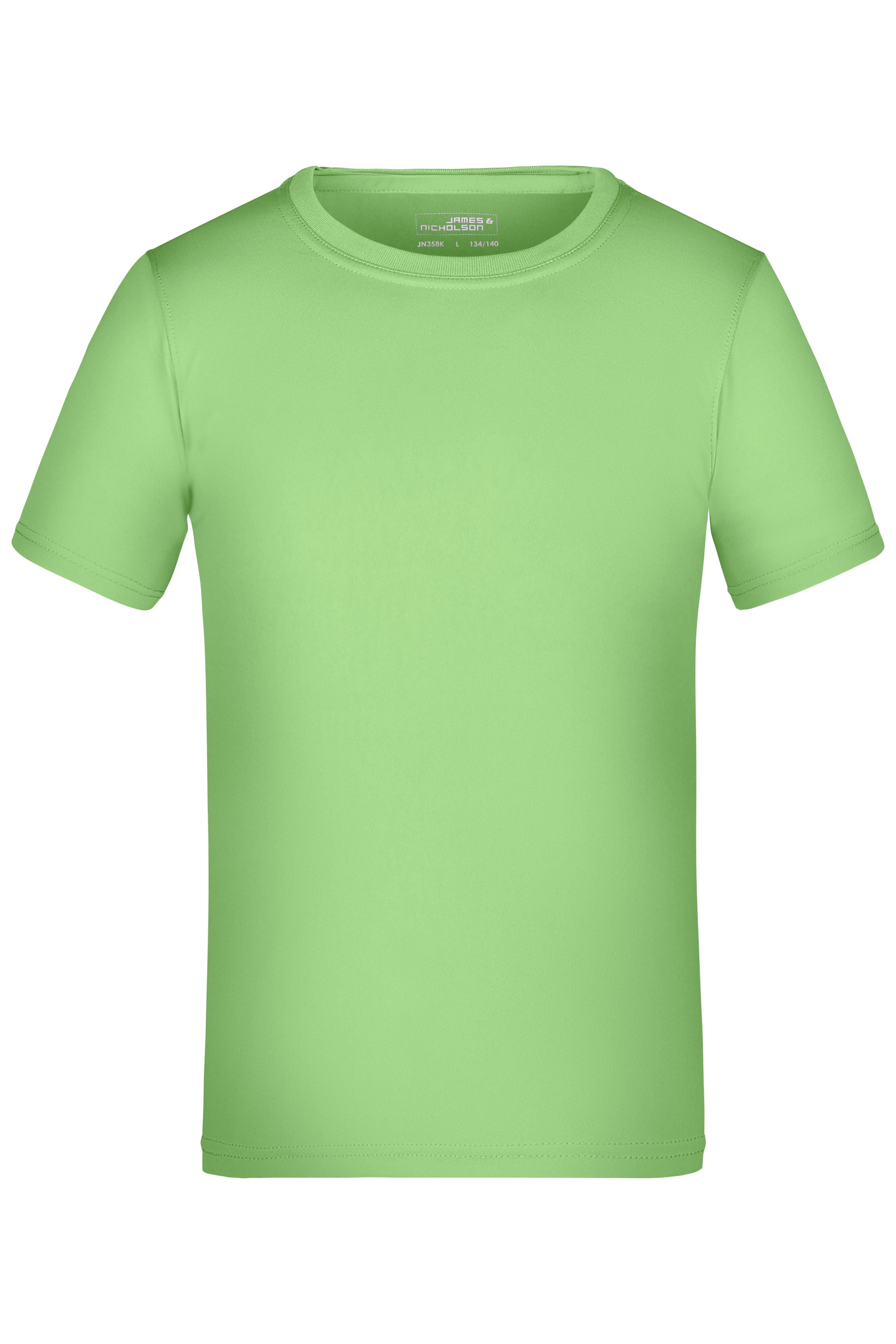 James & Nicholson Kinder Active T-Shirt lime-green