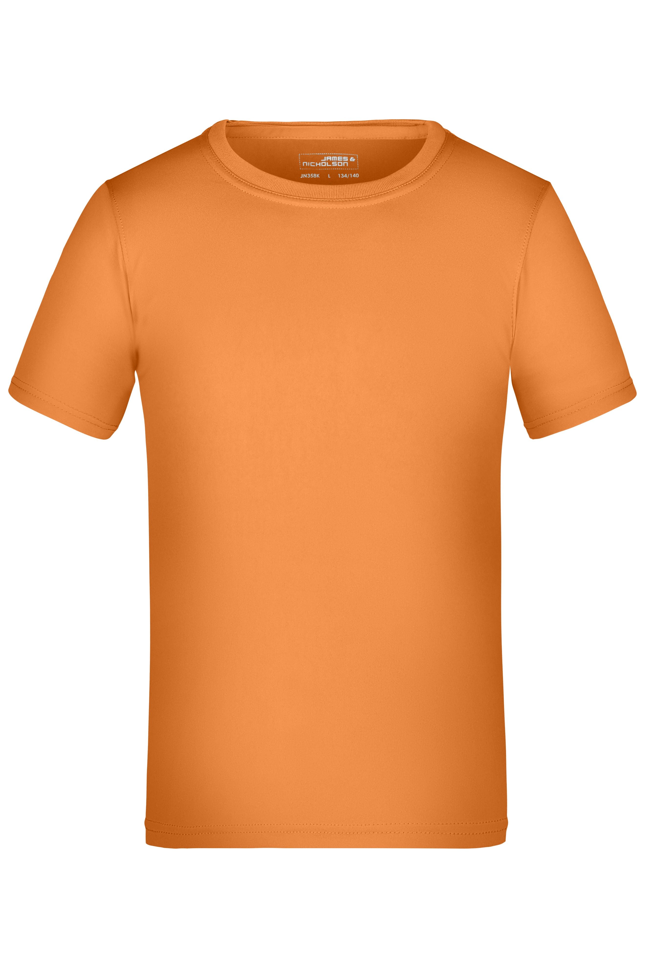 James & Nicholson Kinder Active T-Shirt orange