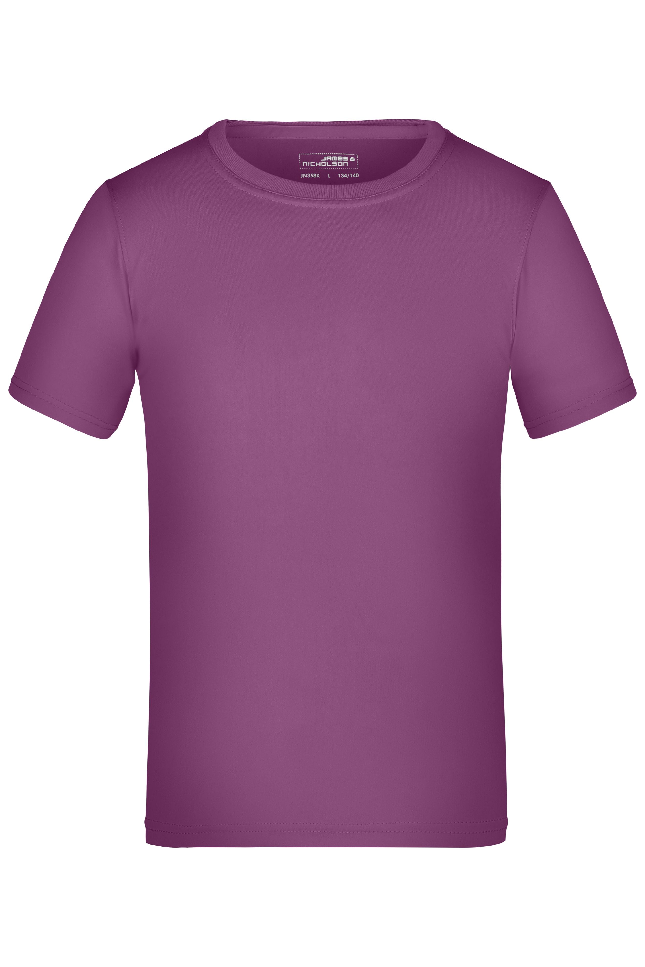 James & Nicholson Kinder Active T-Shirt purple