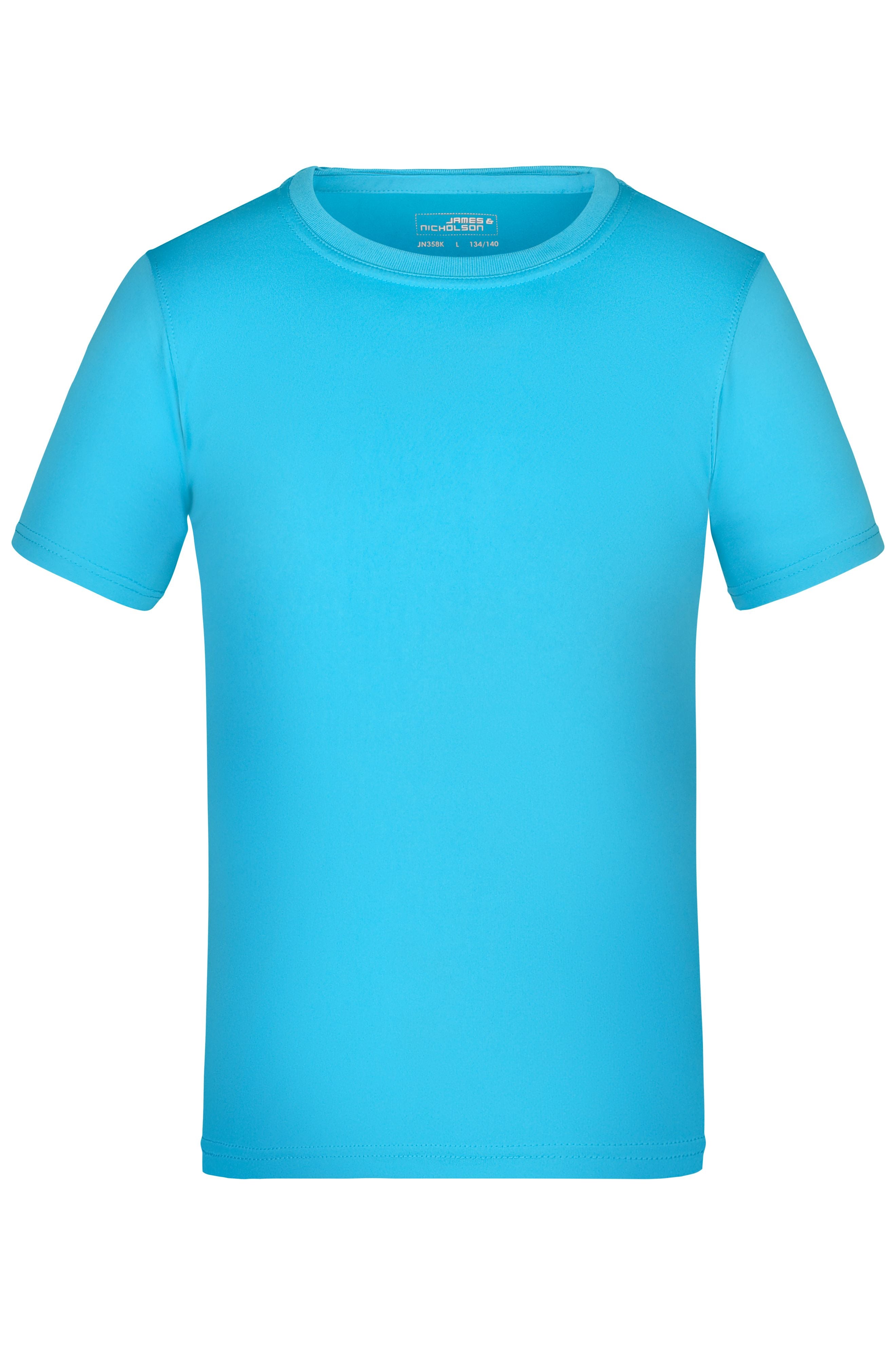 James & Nicholson Kinder Active T-Shirt turquoise