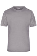 James & Nicholson Herren Aktiv T-Shirt light-melange