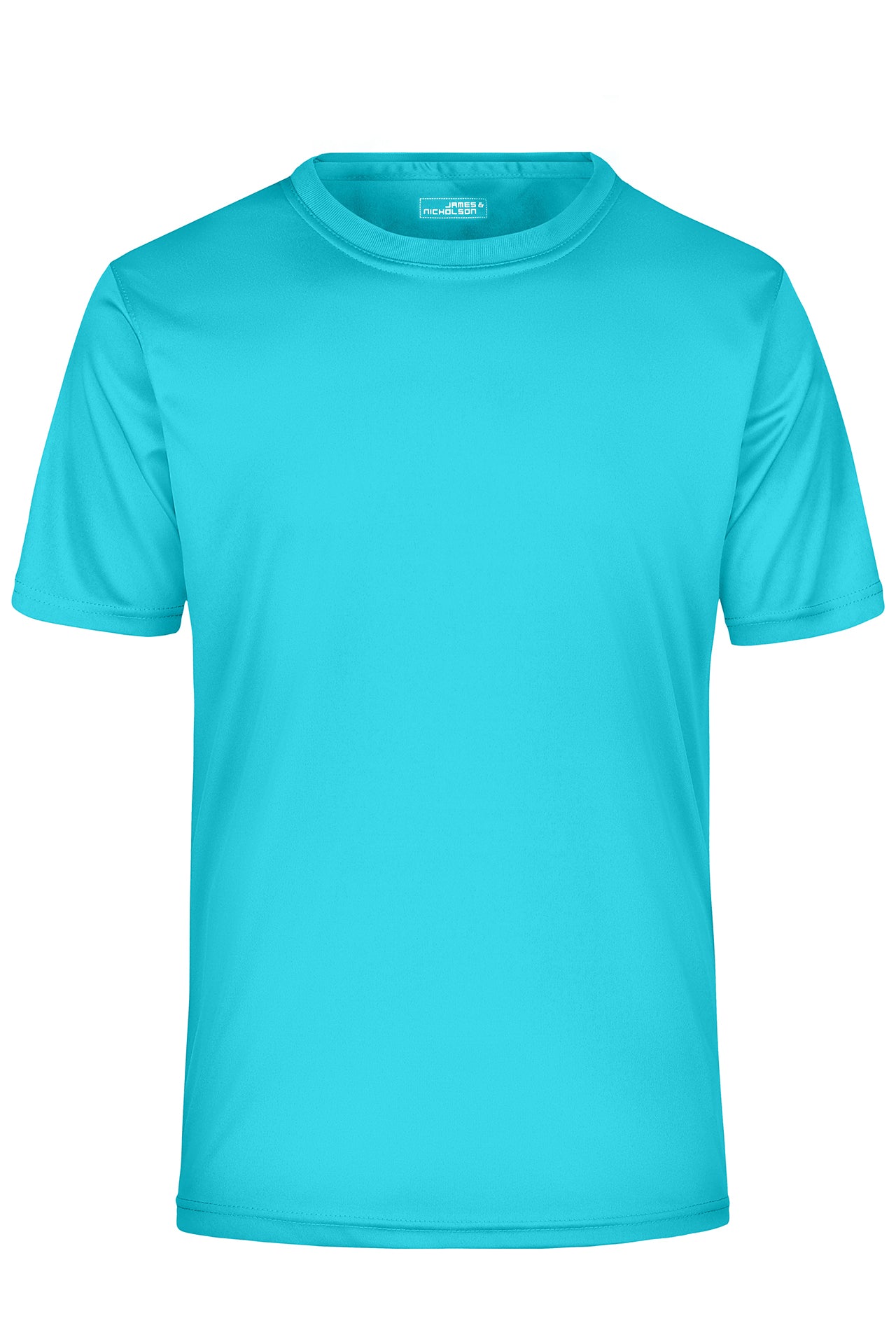 James & Nicholson Herren Aktiv T-Shirt pacific
