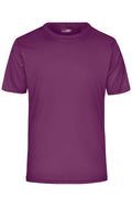 James & Nicholson Herren Aktiv T-Shirt purple