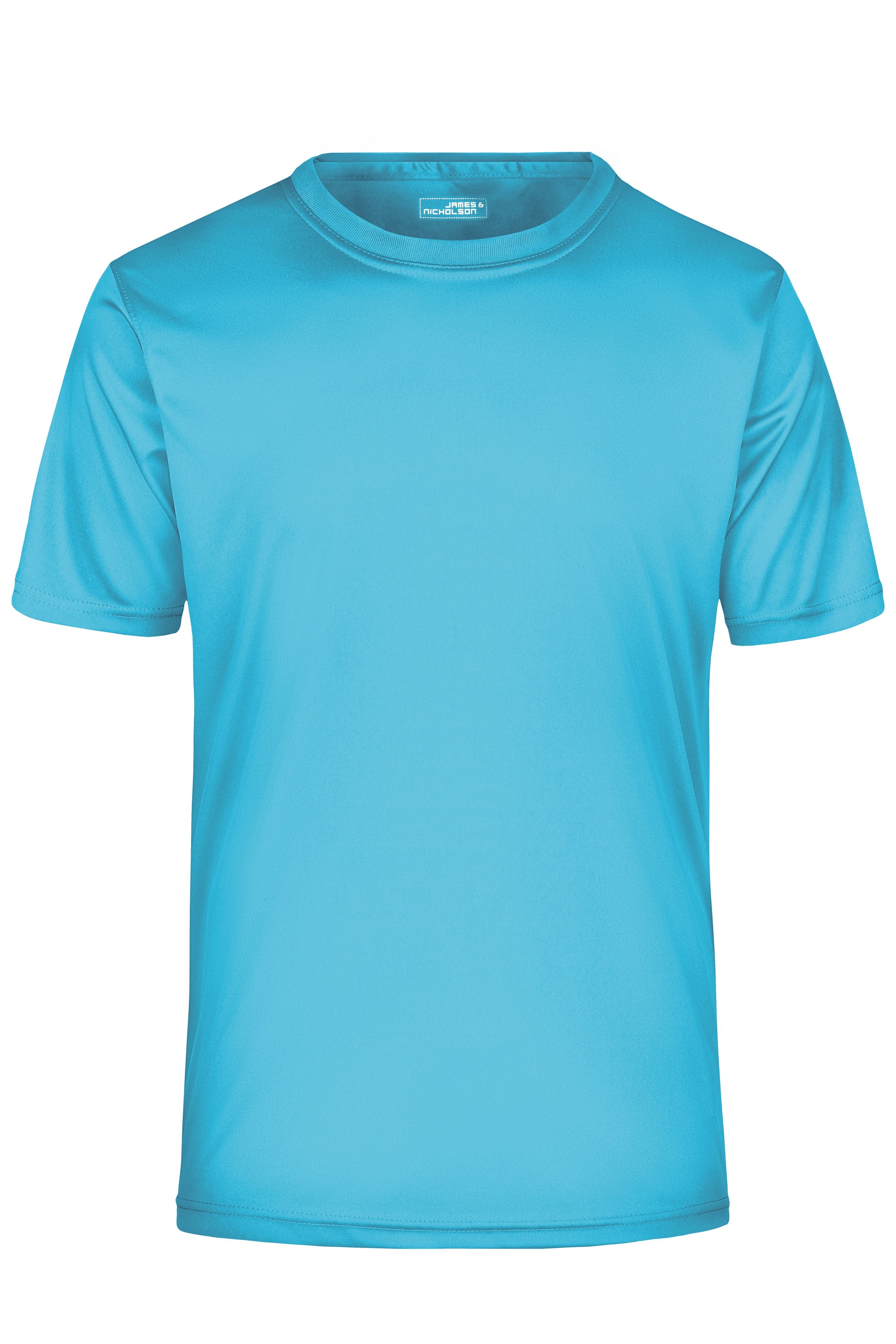 James & Nicholson Herren Aktiv T-Shirt turquoise