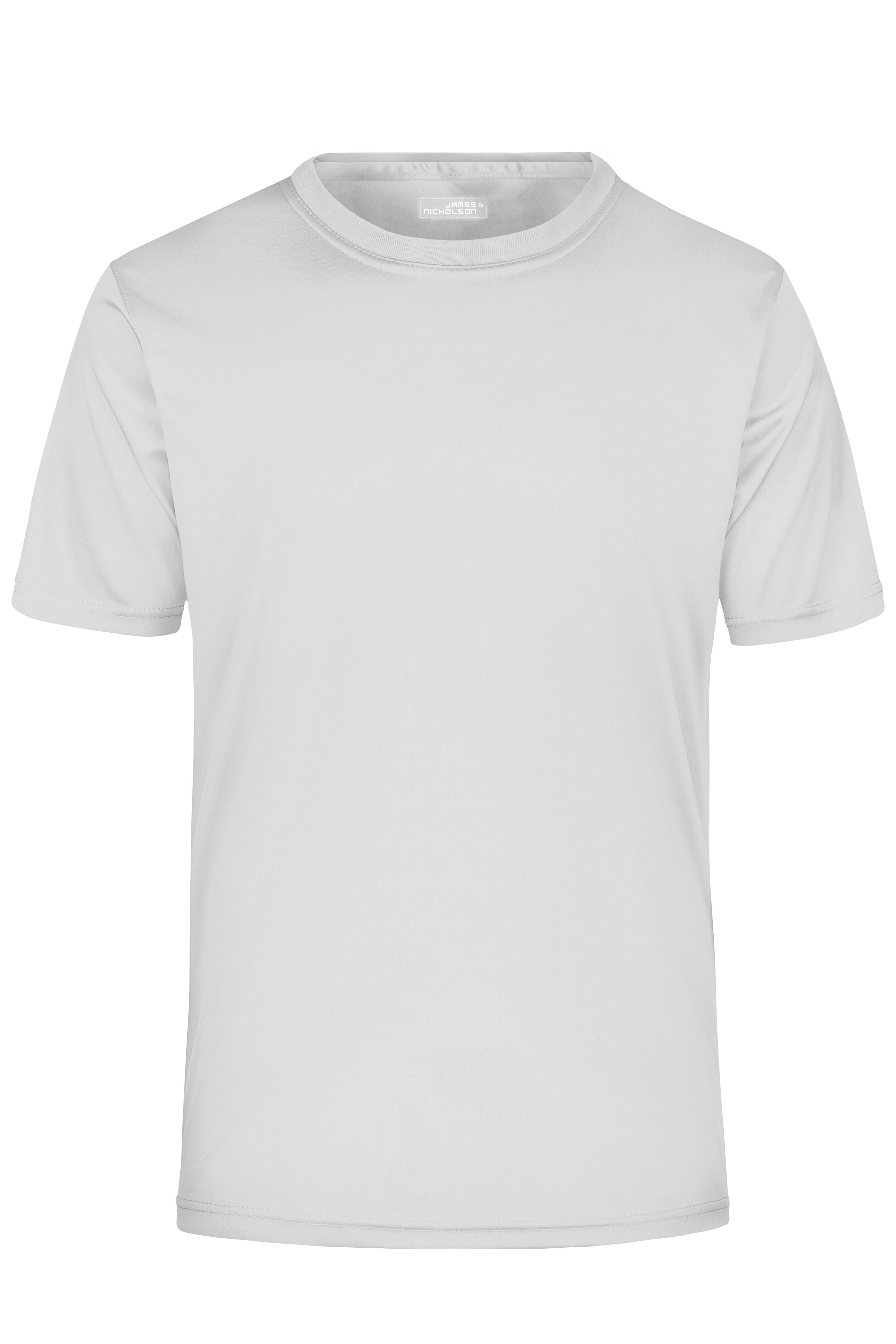 James & Nicholson Herren Aktiv T-Shirt white