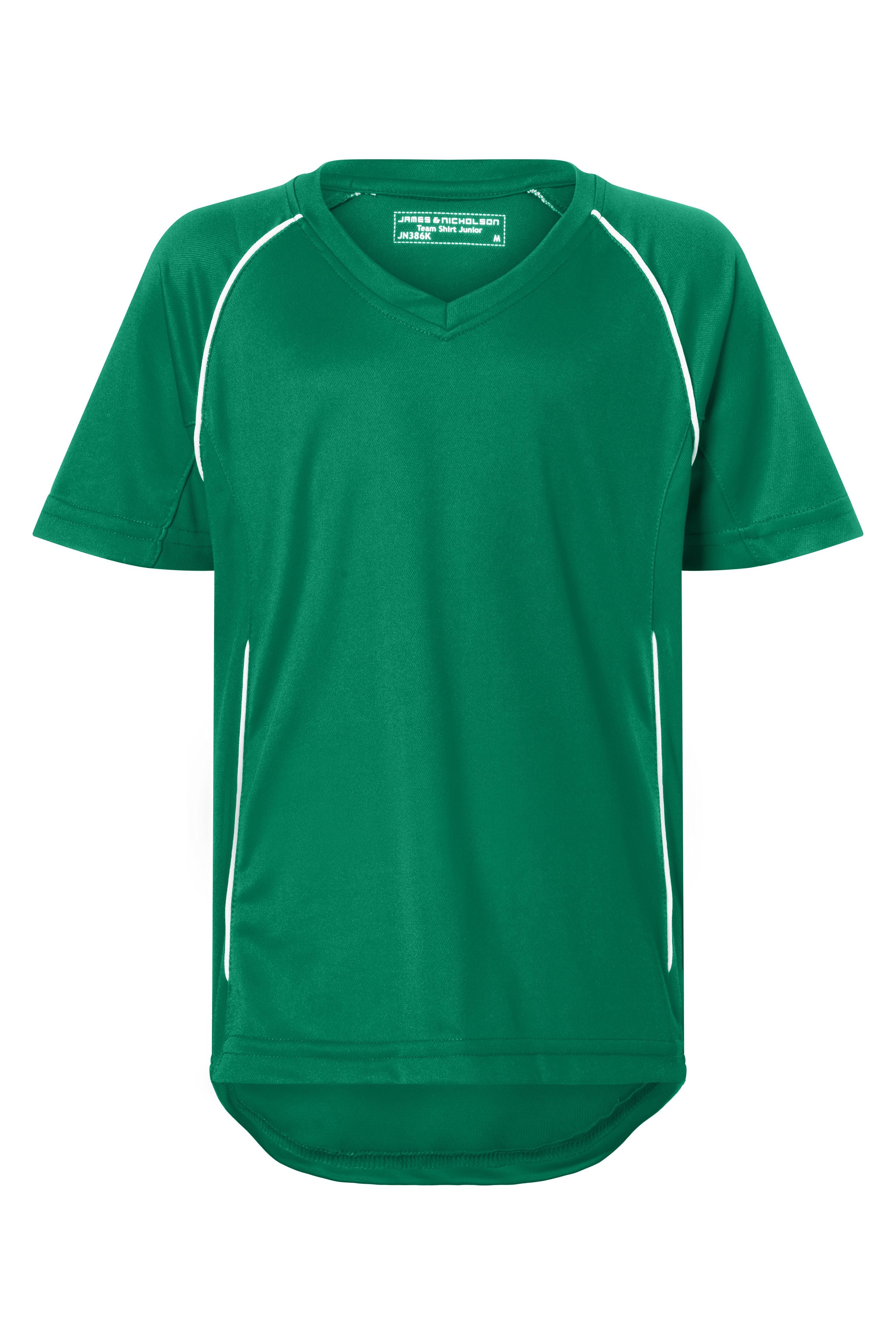 James & Nicholson Kinder Basic Team Trikot green/white