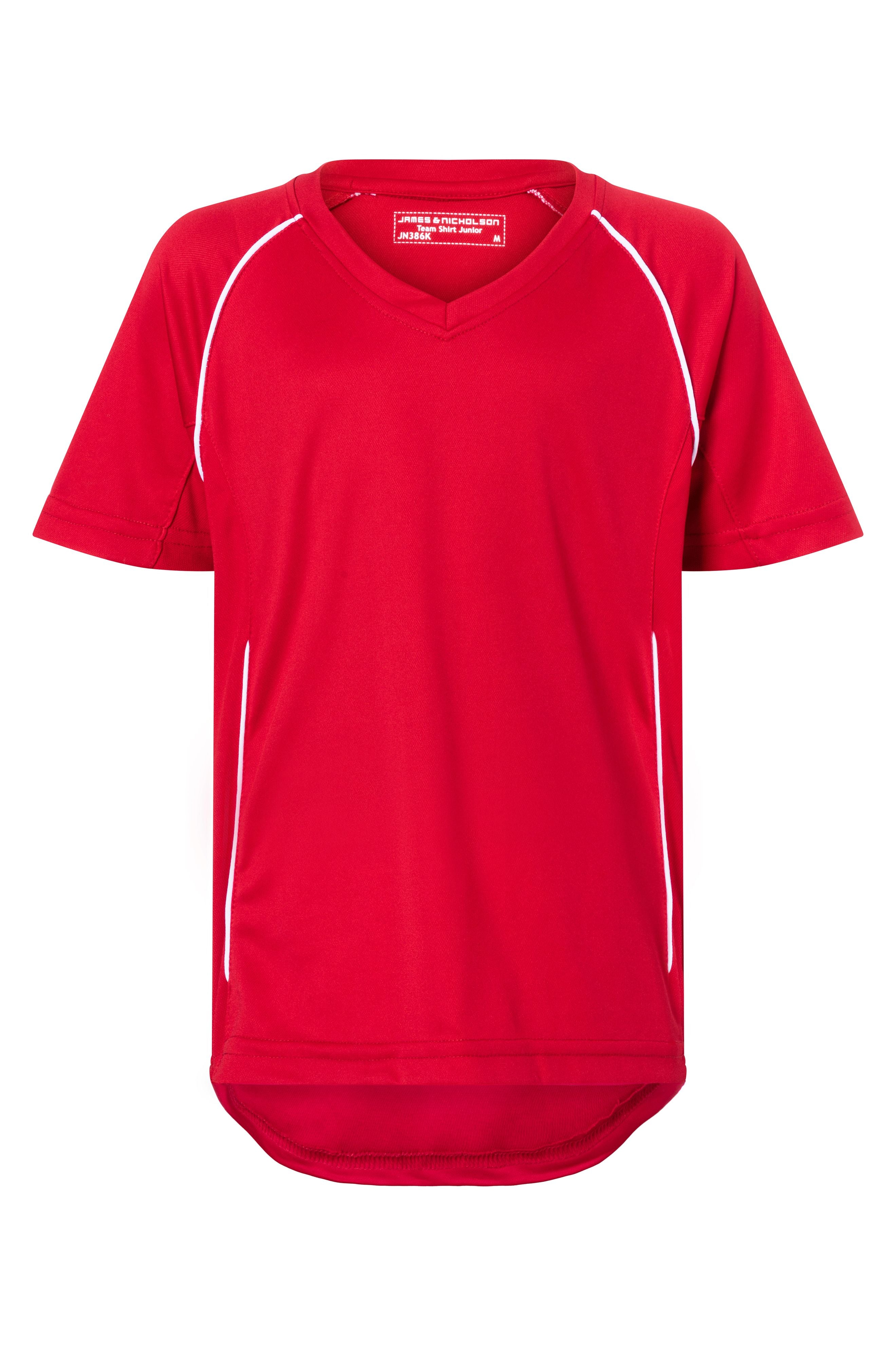 James & Nicholson Kinder Basic Team Trikot red/white