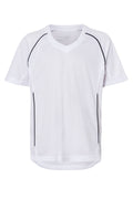 James & Nicholson Kinder Basic Team Trikot white/black