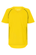 James & Nicholson Kinder Basic Team Trikot yellow/black
