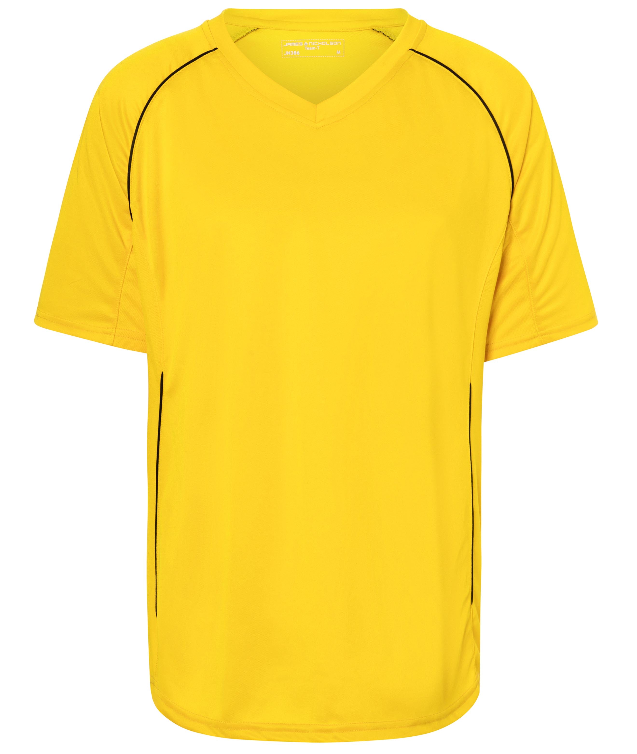 James & Nicholson Basic Team Trikot yellow/black