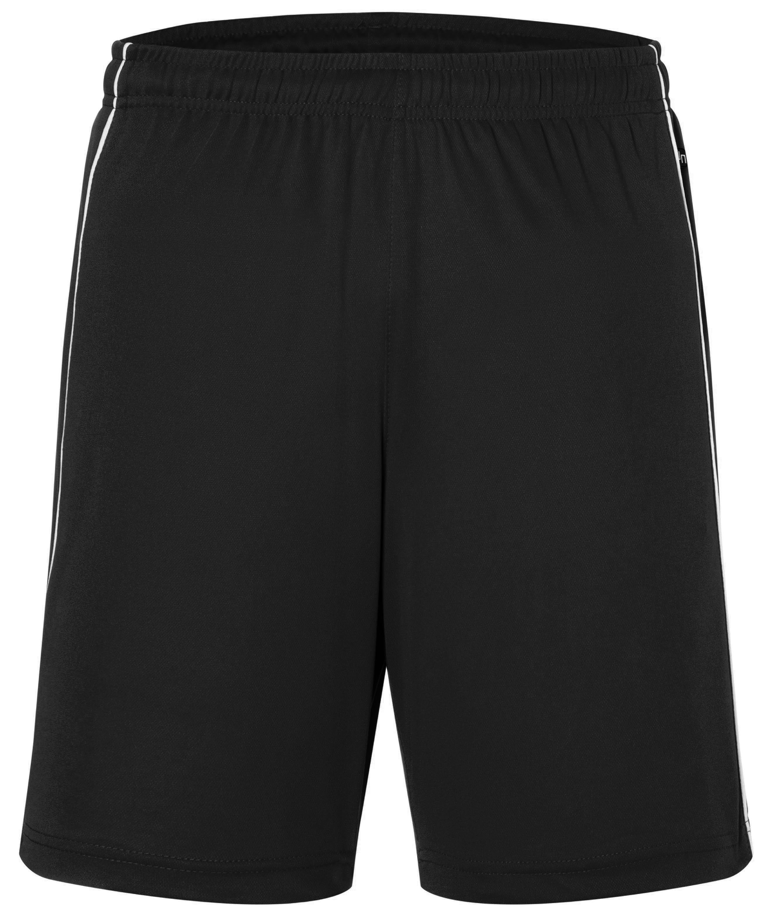 James & Nicholson Teamhose Sport black/white