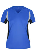 James & Nicholson Topcool Laufshirt Damen royal/black
