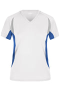 James & Nicholson Topcool Laufshirt Damen white/royal