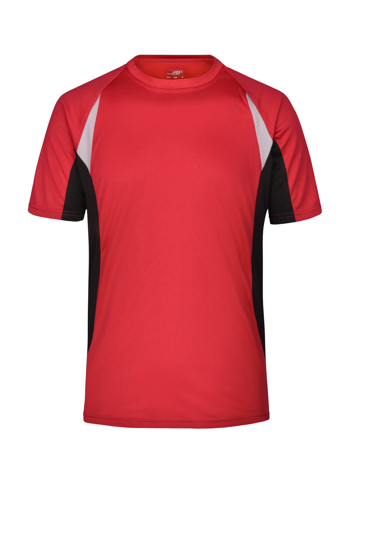 James & Nicholson Topcool Laufshirt Herren red/black