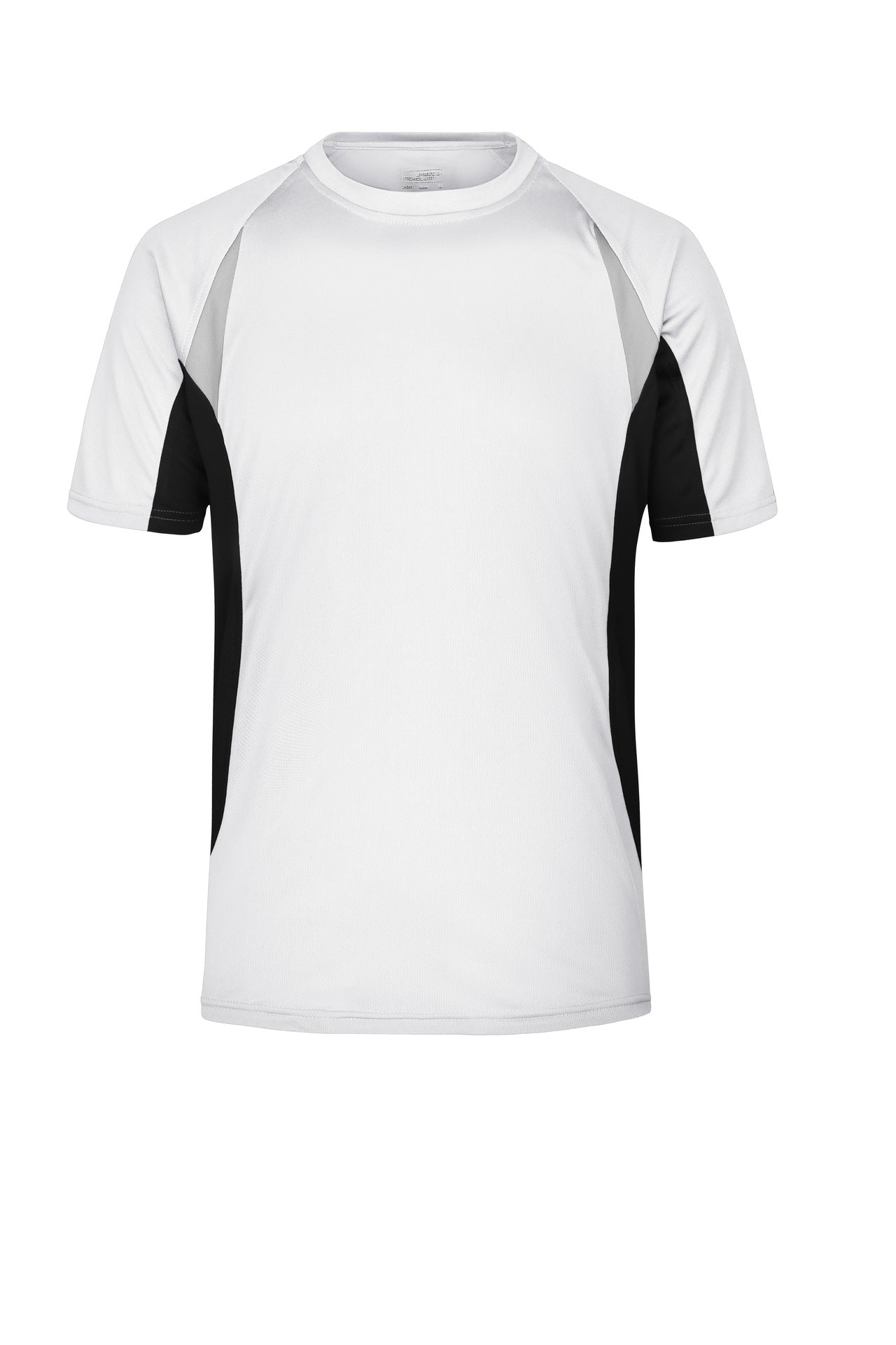 James & Nicholson Topcool Laufshirt Herren white/black
