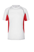 James & Nicholson Topcool Laufshirt Herren white/red