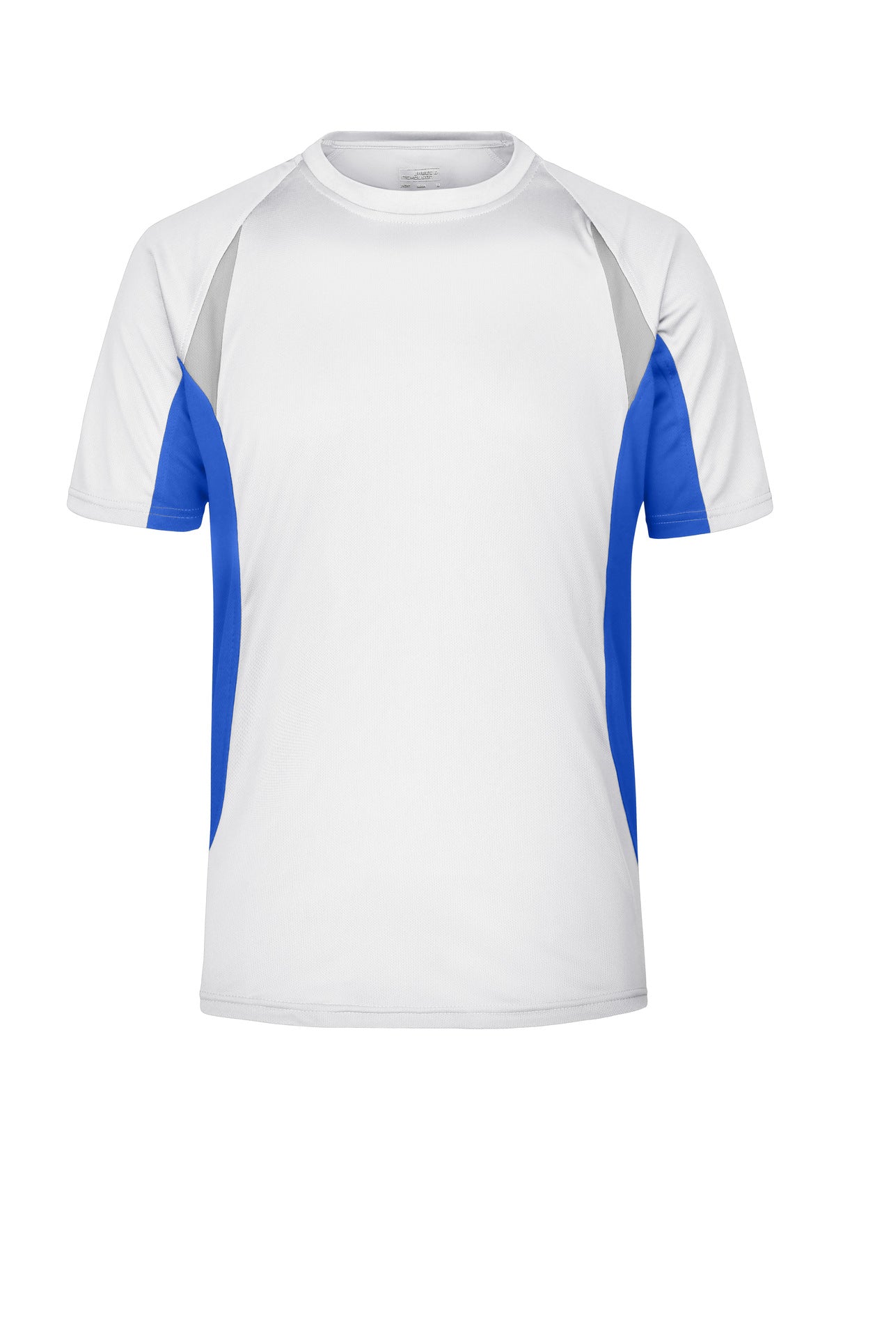 James & Nicholson Topcool Laufshirt Herren white/royal