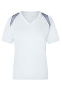 James & Nicholson Topcool T-Shirt Damen white/silver