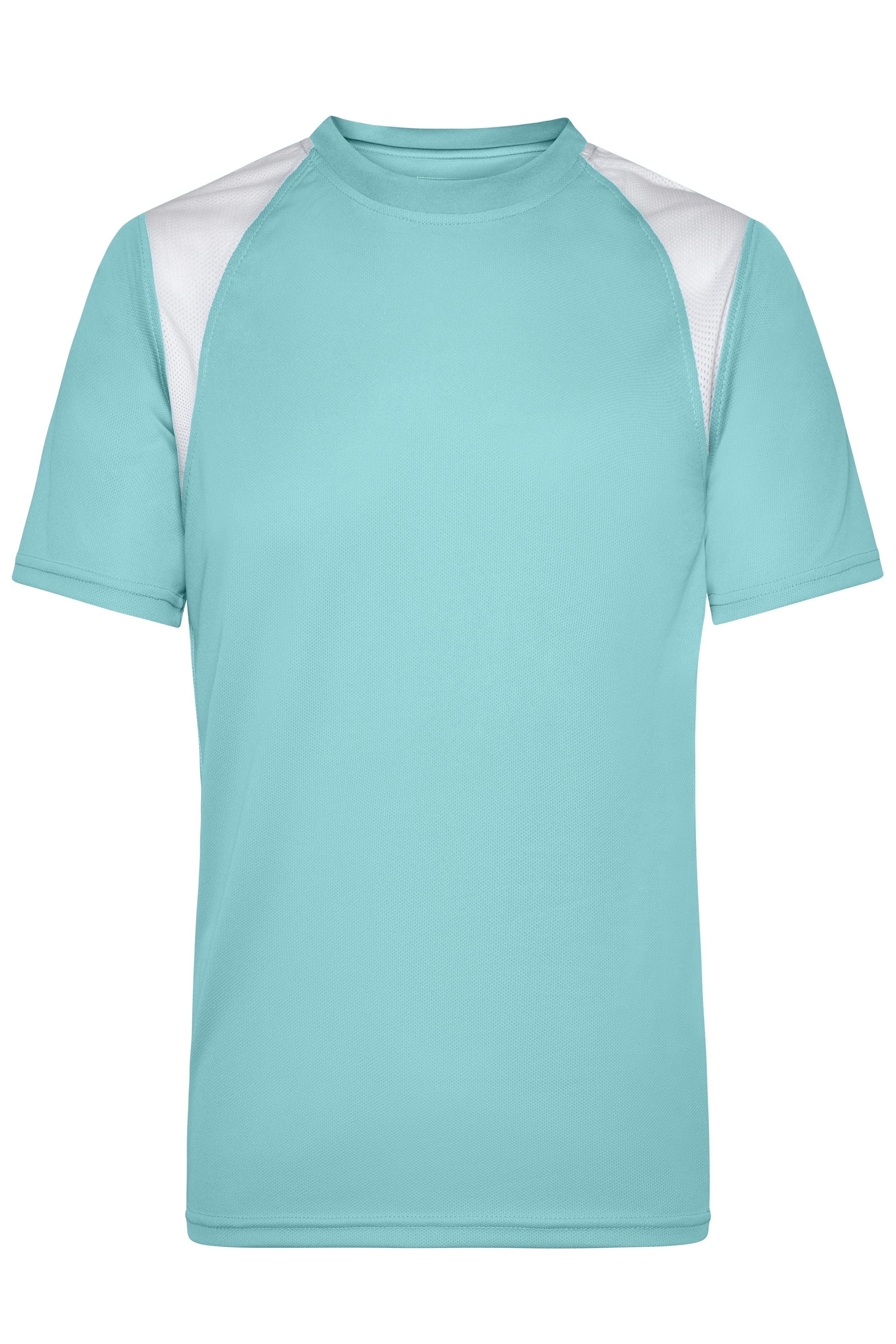 James & Nicholson Topcool T-Shirt Herren mint/white