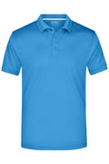 James & Nicholson Herren Funktionspolo azur