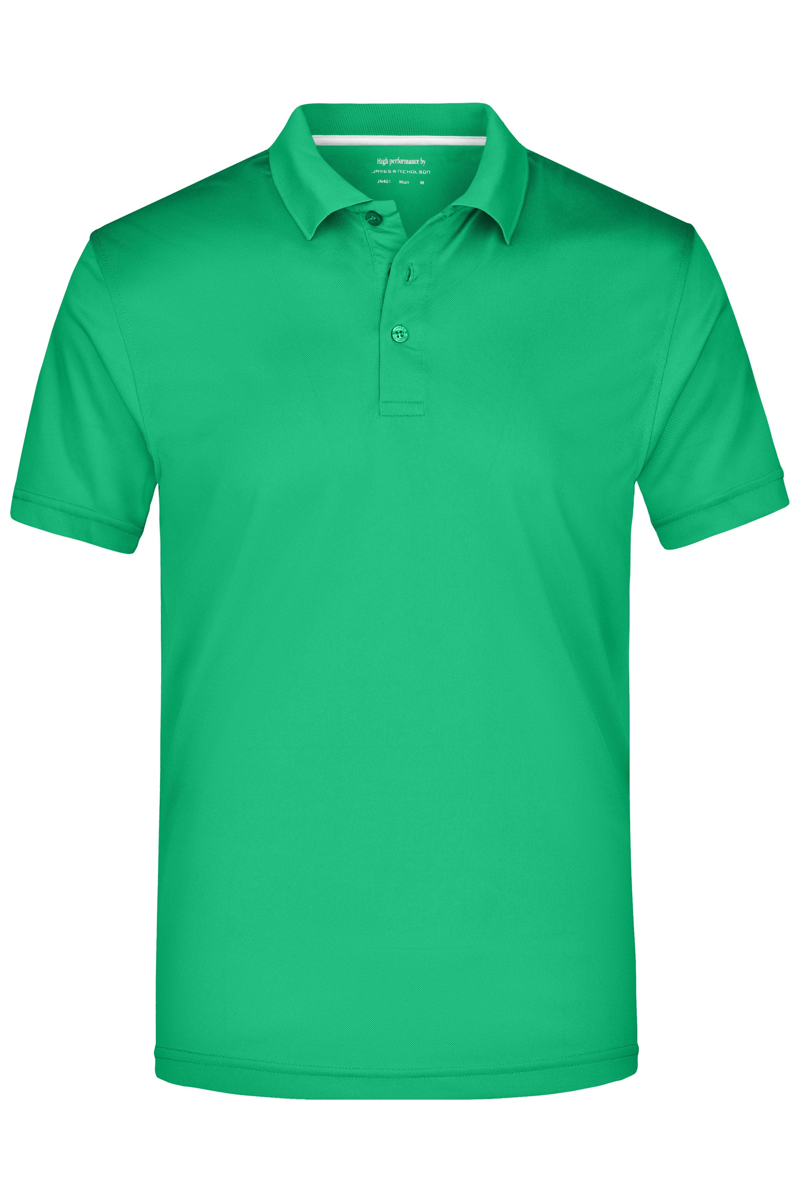 James & Nicholson Herren Funktionspolo frog