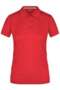 James & Nicholson Damen Funktionspolo red