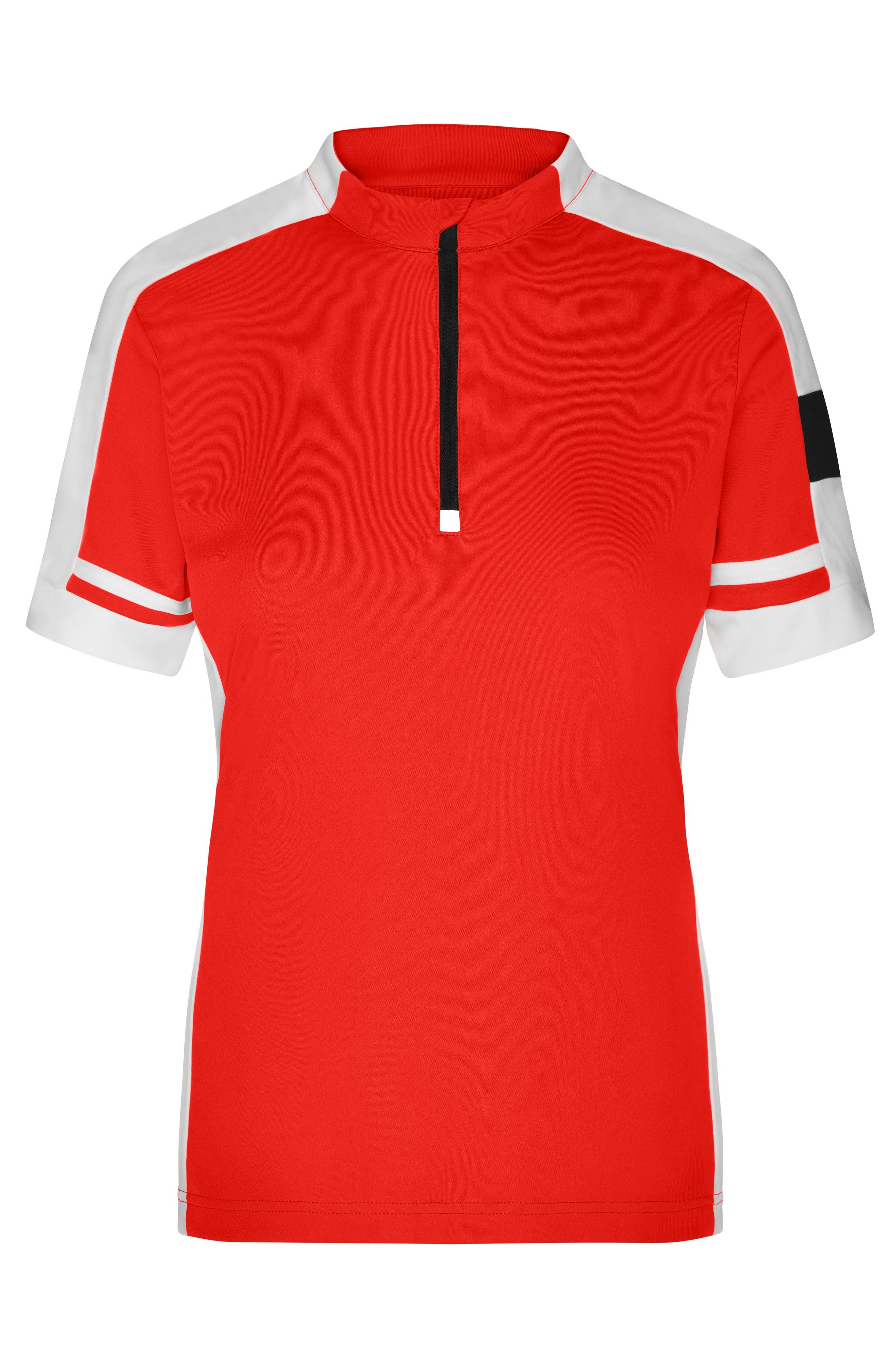 James & Nicholson Damen Rad-Shirt Cooldry red