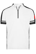 James & Nicholson Herren Rad-Shirt Cooldry white