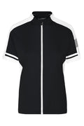 James & Nicholson Damen Radshirt mit Zipper black
