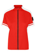 James & Nicholson Damen Radshirt mit Zipper red