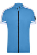 James & Nicholson Herren Radshirt mit Zipper cobalt