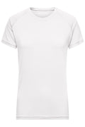 James & Nicholson Damen Sportshirt aus recyceltem Polyester white