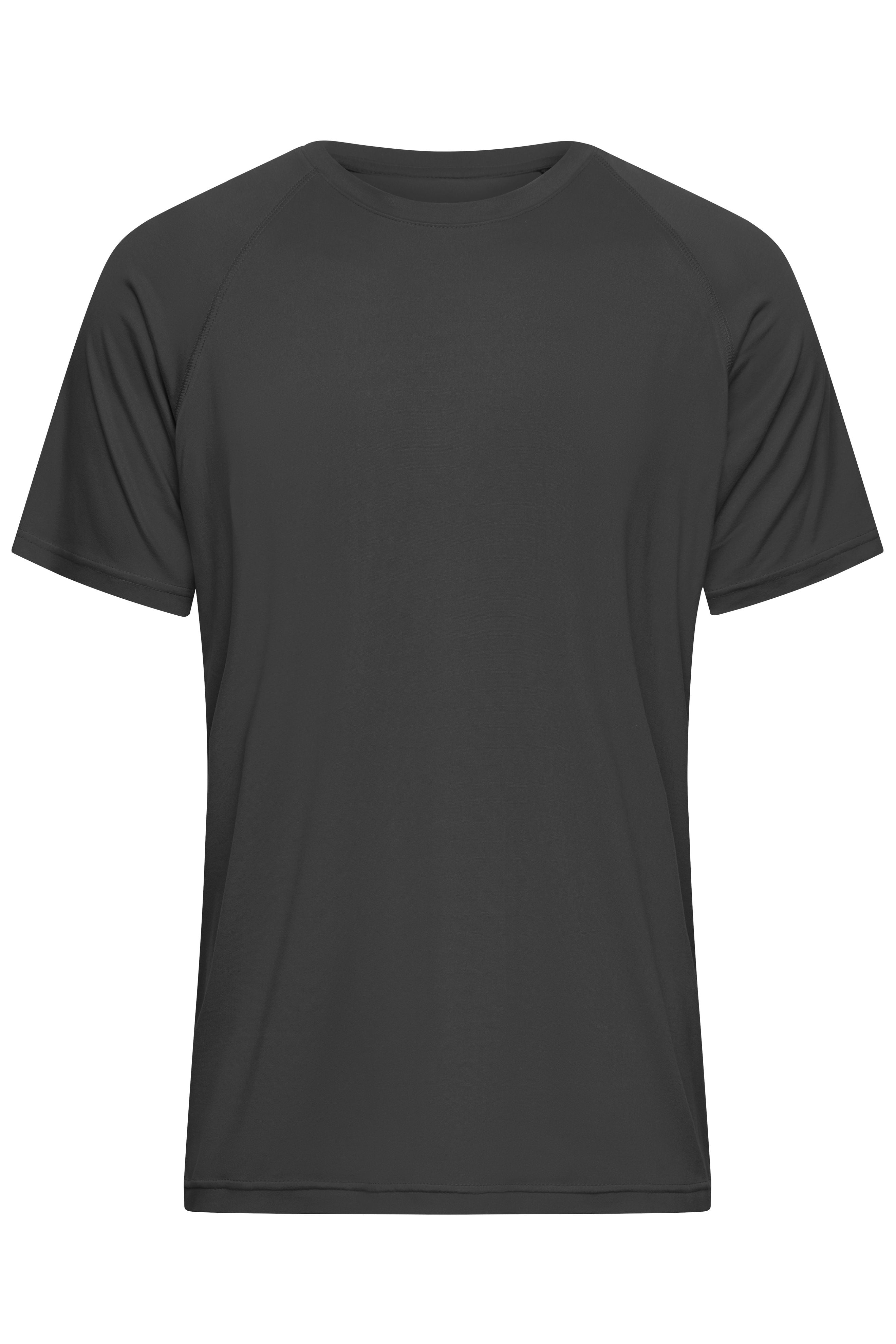 James & Nicholson Herren Sportshirt aus recyceltem Polyester titan
